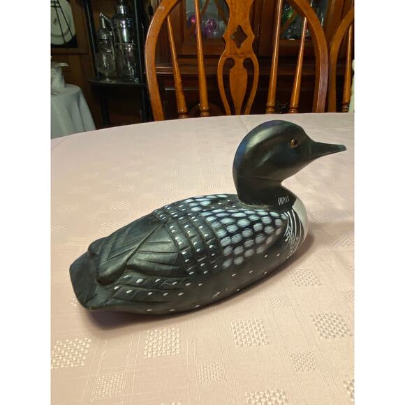 Price Products Brighton Woods Handcarved Forward Facing Duck Figurine NIB - Picture 10 of 16